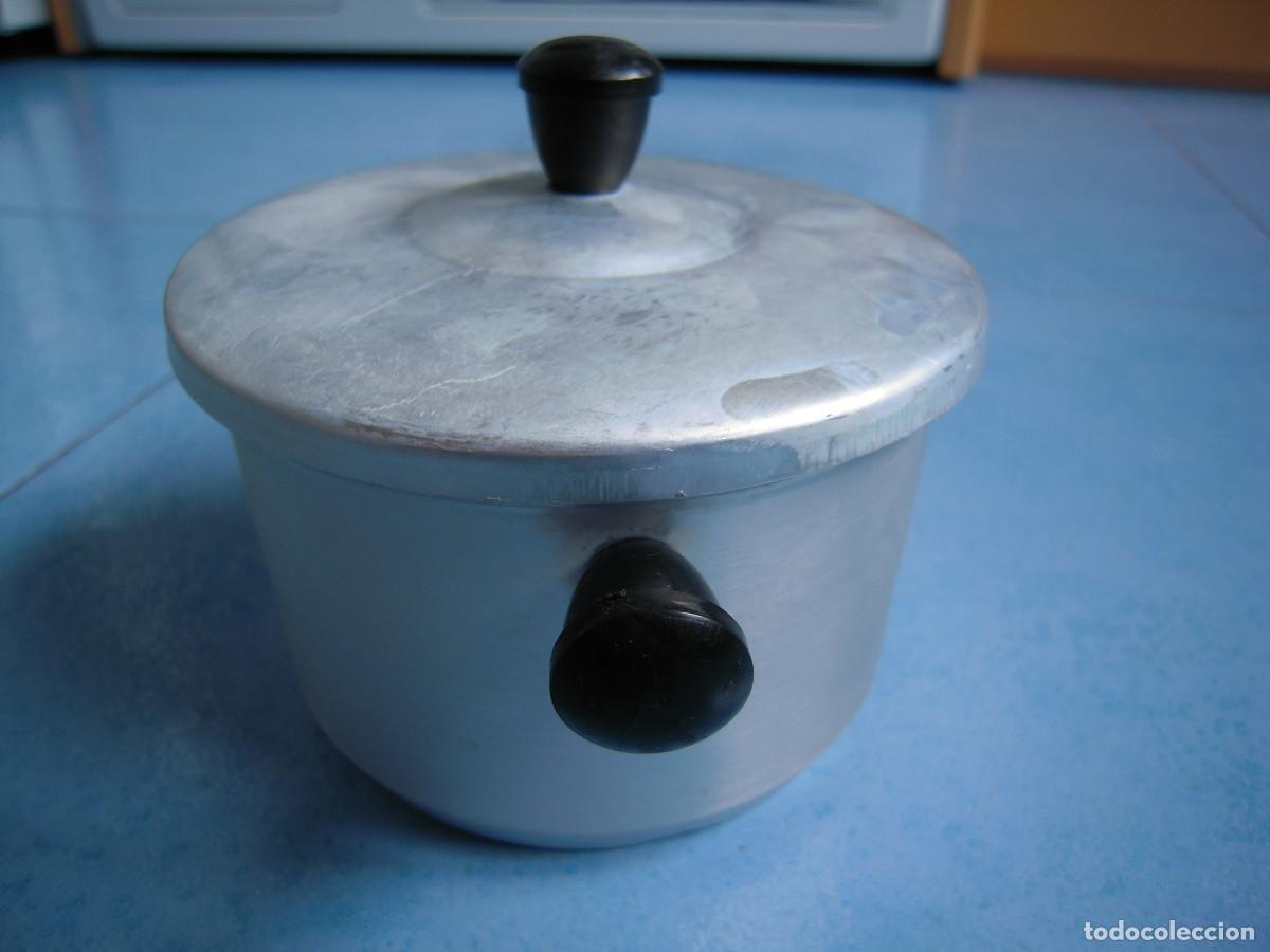 Segunda mano: Azucarero aluminio y pl&aacute;stico vintage - Foto 2