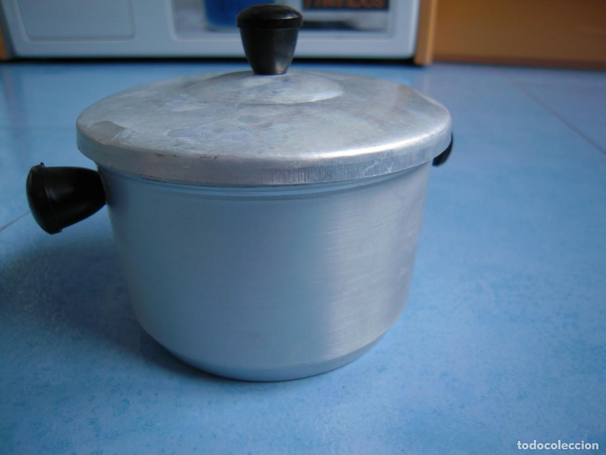 Segunda mano: Azucarero aluminio y pl&aacute;stico vintage - Foto 3
