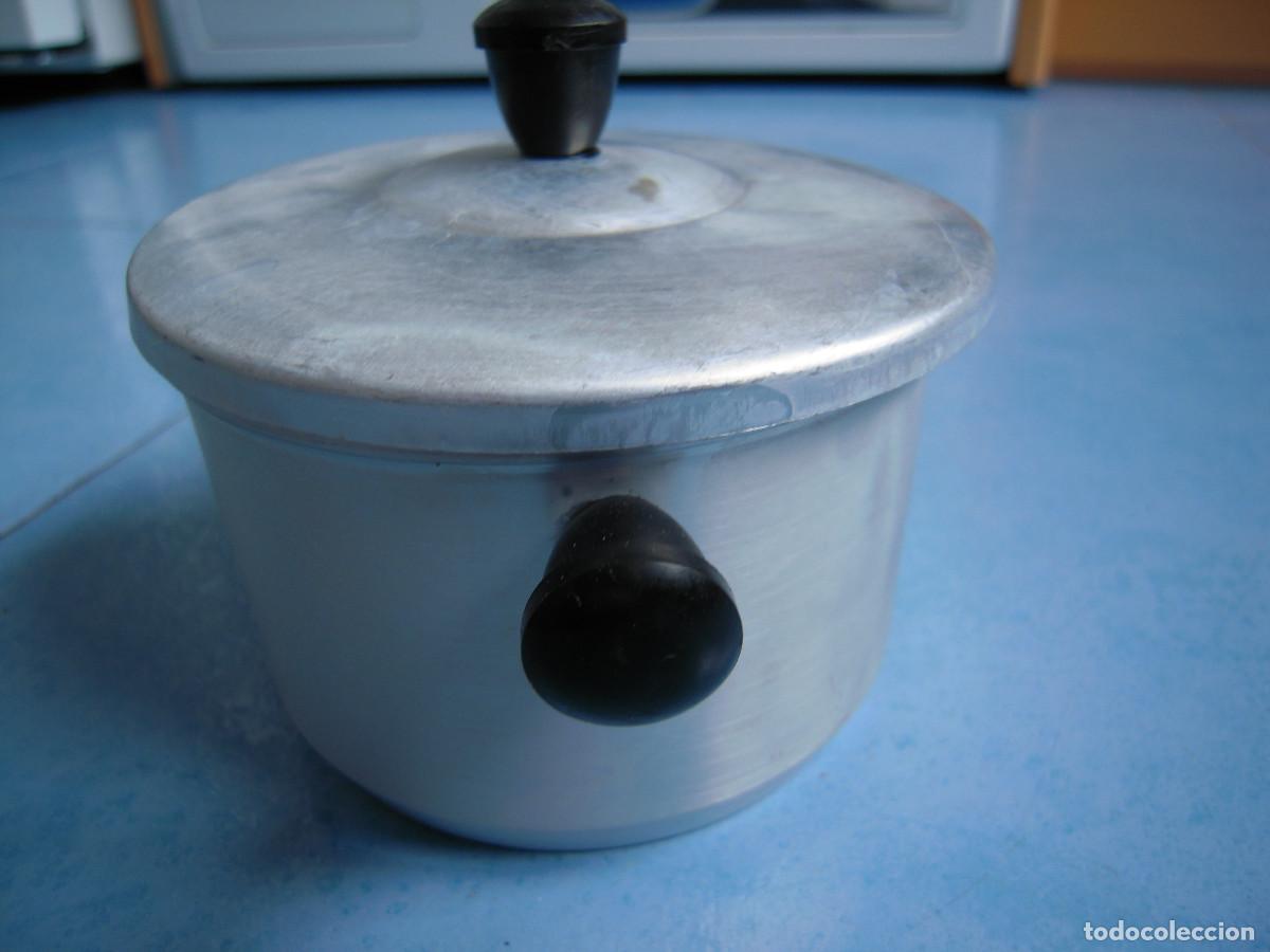 Segunda mano: Azucarero aluminio y pl&aacute;stico vintage - Foto 4