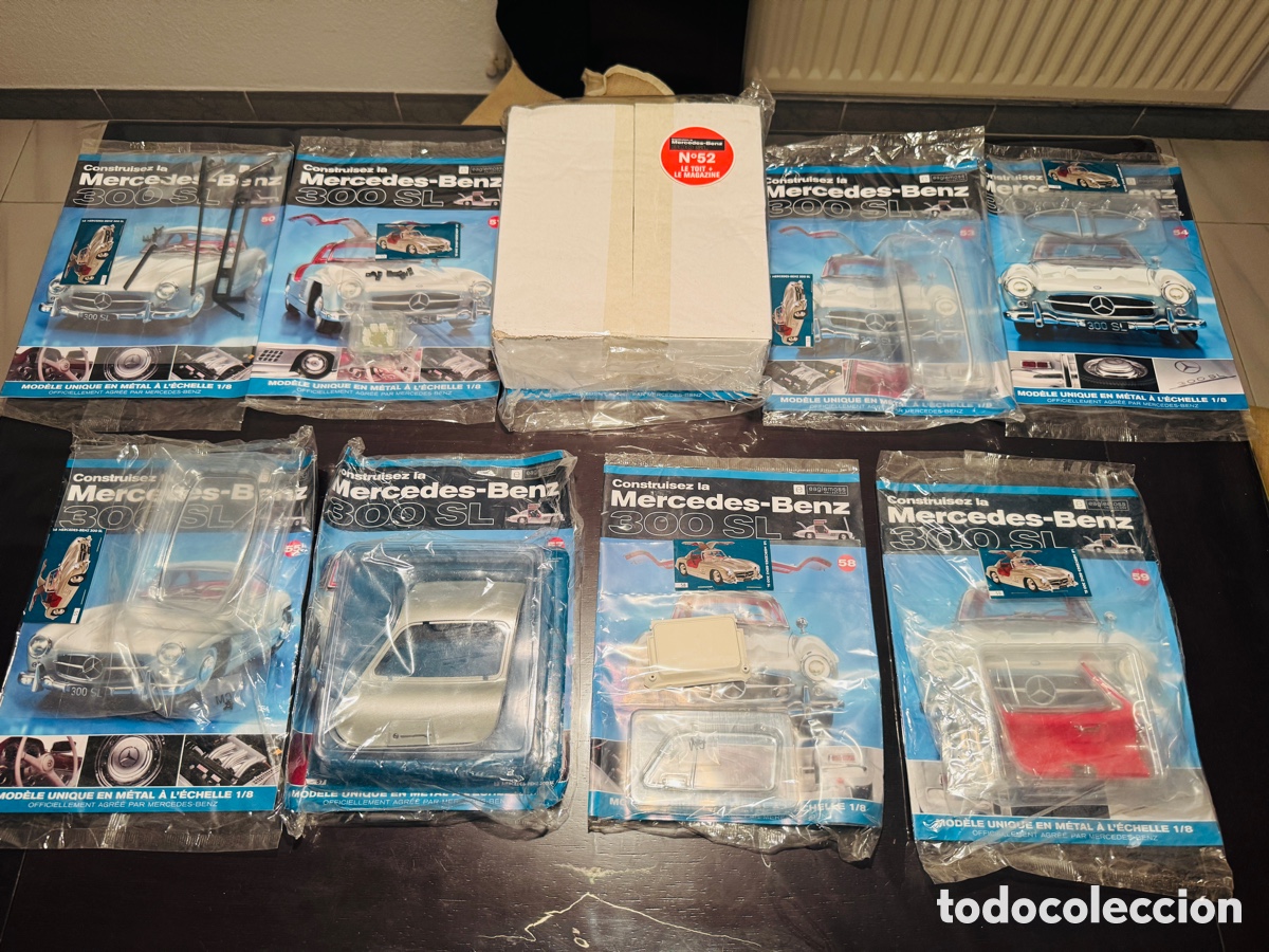 Segunda Mano: Mercedes-Benz 300 SL Eaglemoss 1:8 Lote 9 Fasc&iacute;culos