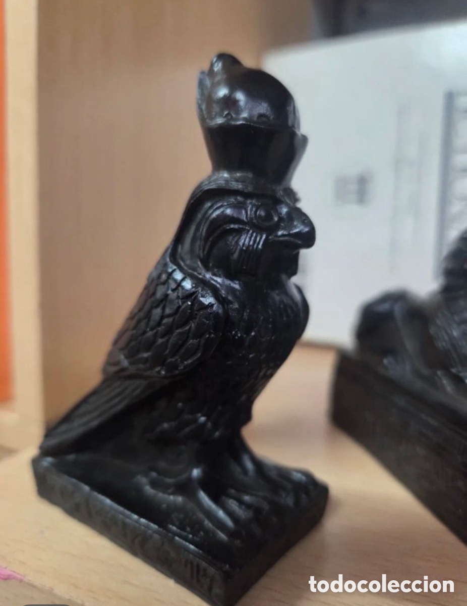 Segunda mano: Lote de 5 figuras egipcias negras - Foto 4