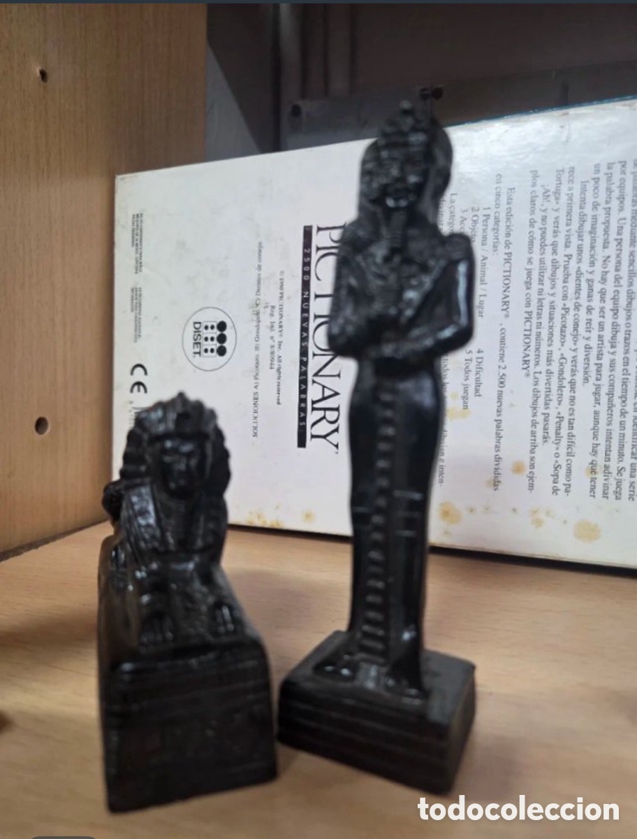 Segunda mano: Lote de 5 figuras egipcias negras - Foto 5