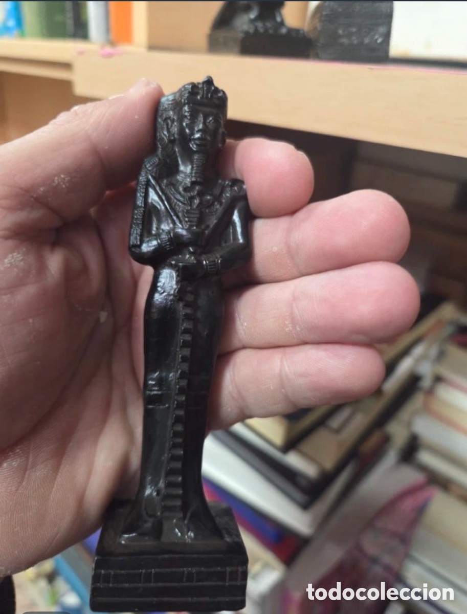 Segunda mano: Lote de 5 figuras egipcias negras - Foto 6