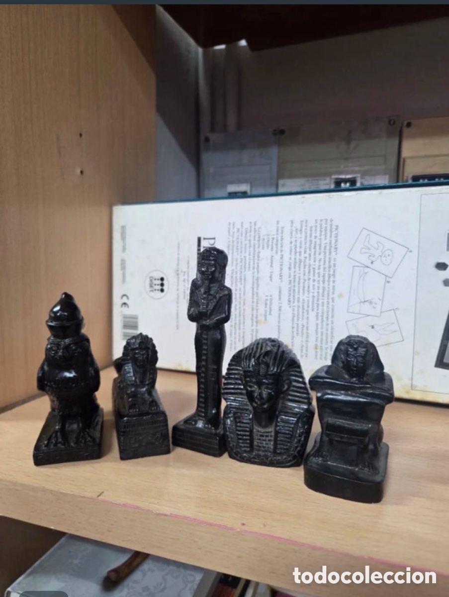 Segunda mano: Lote de 5 figuras egipcias negras - Foto 1