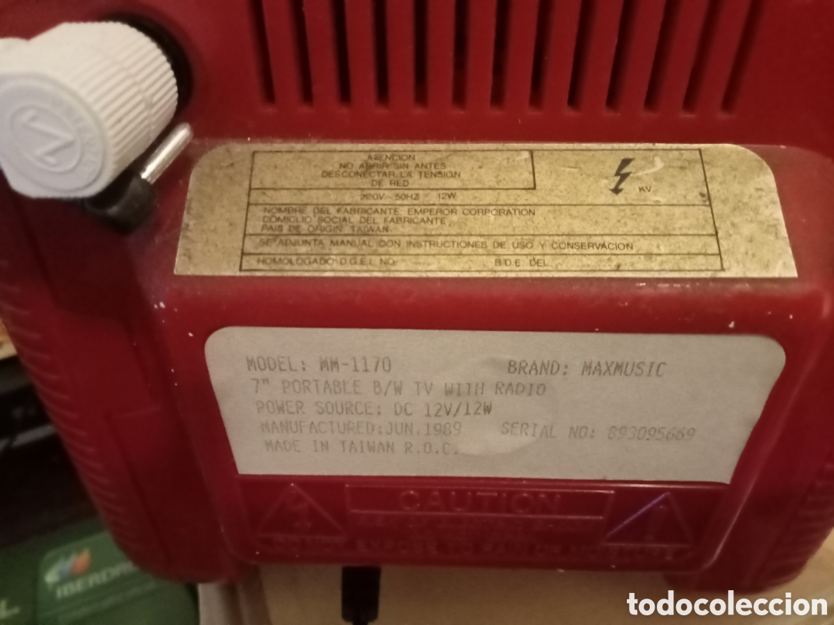Segunda mano: TV Radio BN MAXMUSIC FUNCIONANDO - Foto 3