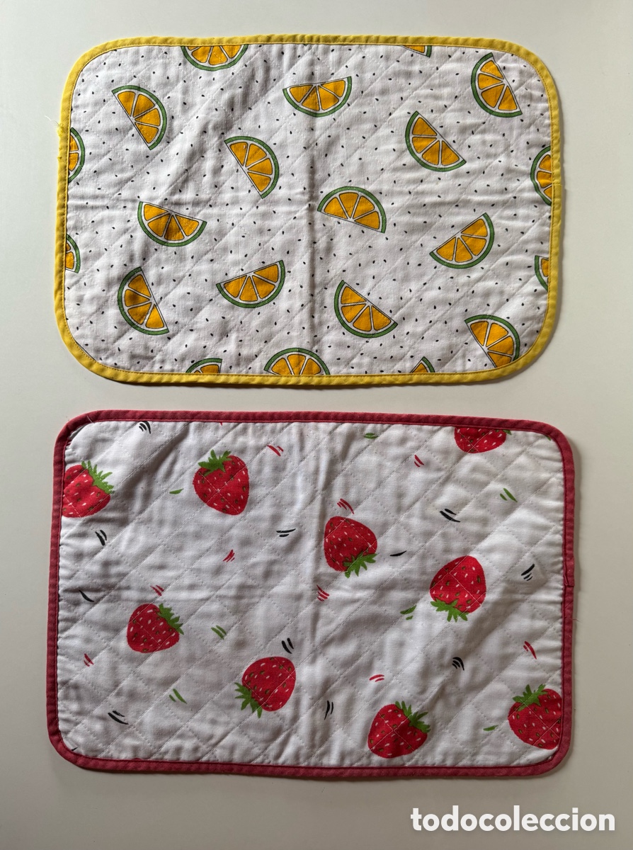 Segunda mano: CONJUNTO 8 MANTELES INDIVIDUALES - Foto 3