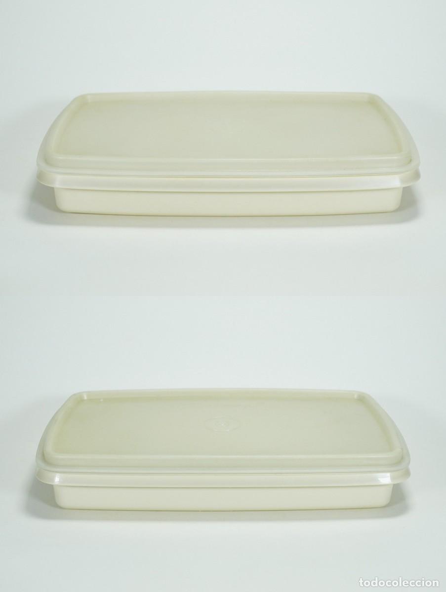 Segunda Mano: Lote 2 fiambreras Tupperware vintage retro a&ntilde;os 70 - Deli Keeper refs 816 y 817