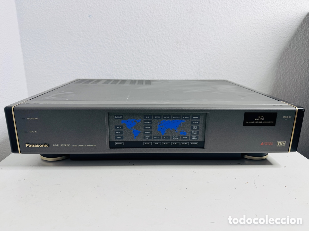 Segunda Mano: Panasonic AG-W1 World System VCR Recorder NTSC PAL SECAM MESECAM No Funciona