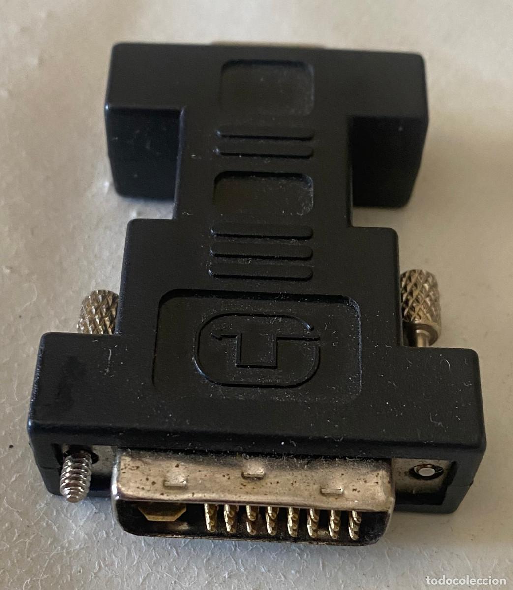 Segunda Mano: Inform&aacute;tica, redes. Conector convertidor de VGA/SVGA hembra a macho. Funciona. Buen estado.