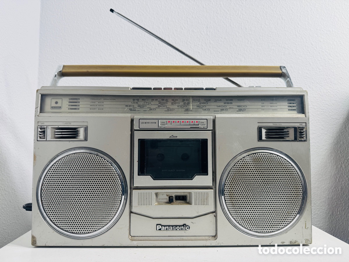 Segunda Mano: Panasonic RX-5104L Boombox Para Restaurar Cassette Funciona Ok