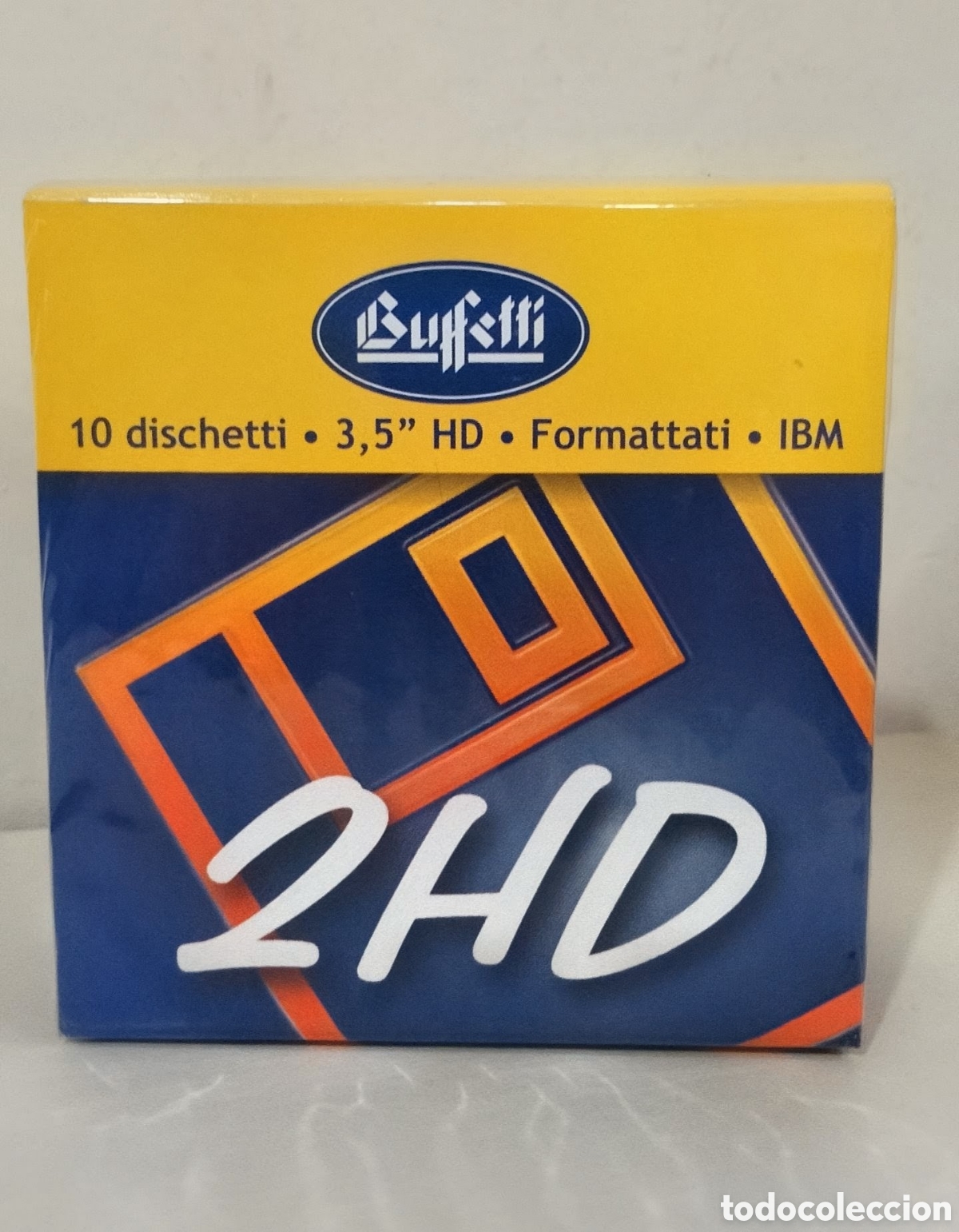 Segunda Mano: PACK10 DISQUETES BUFFETTI 2HD 3,5&rdquo; DS-HD PRECINTADO