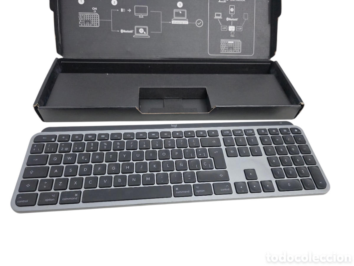 Segunda Mano: Teclado Logitech MX KEYS Inalambrico Bluetooth