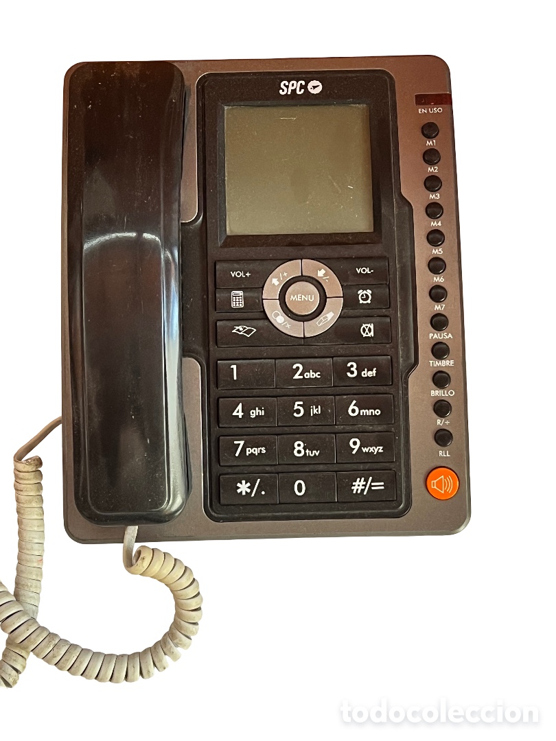 Segunda M&atilde;o: Tel&eacute;fono Fijo Sobremesa SPC Office Pro 3604N (A&ntilde;o 2007) - Manos Libres Pantalla