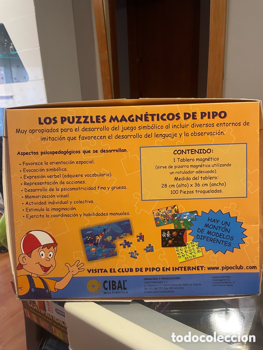 Segunda mano: Puzzle magn&eacute;tico de 100 piezas - Foto 2