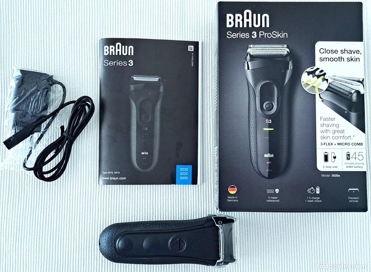 Segunda Mano: AFEITADORA BRAUN SERIES 3 PRO SKIN 3020s - COMPLETA, MUY CUIDADA