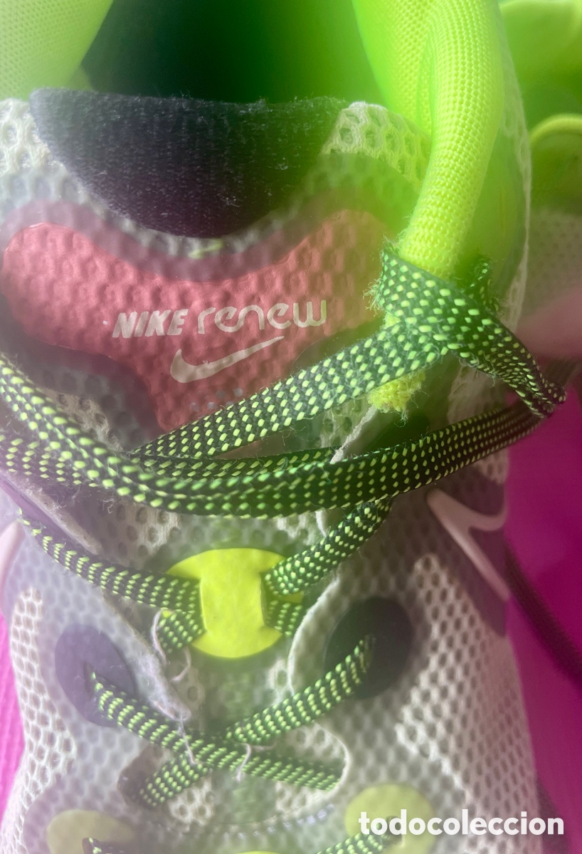 Segunda mano: Nike Renew Run (Talla 46) - Grises y Verde Ne&oacute;n - Foto 4