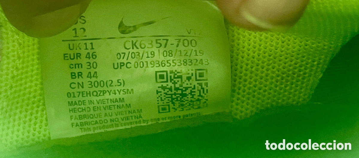 Segunda mano: Nike Renew Run (Talla 46) - Grises y Verde Ne&oacute;n - Foto 5