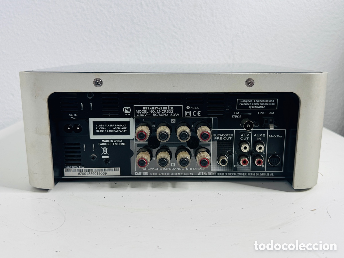 Segunda mano: Marantz M-CR503 - Stereo Receiver CD No Remote Control - Foto 12