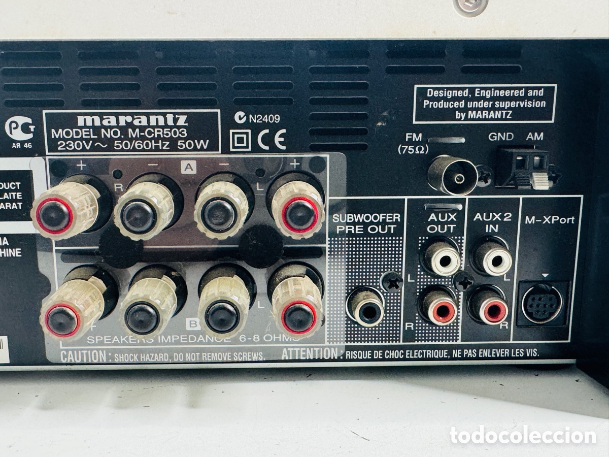 Segunda mano: Marantz M-CR503 - Stereo Receiver CD No Remote Control - Foto 13