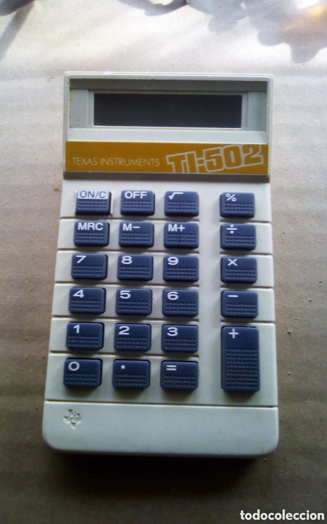 Segunda Mano: Calculadora TI-502. Texas Instruments. V10GA. LR1130-189. No probado funcionamiento no tengo pilas.