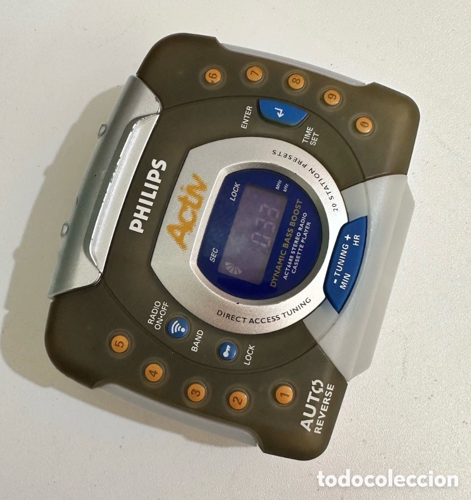 Segunda M&atilde;o: PHILIPS Activ Walkman ACT6688 Reproductor de Casetes Autom&aacute;tico Reverso Y Radio