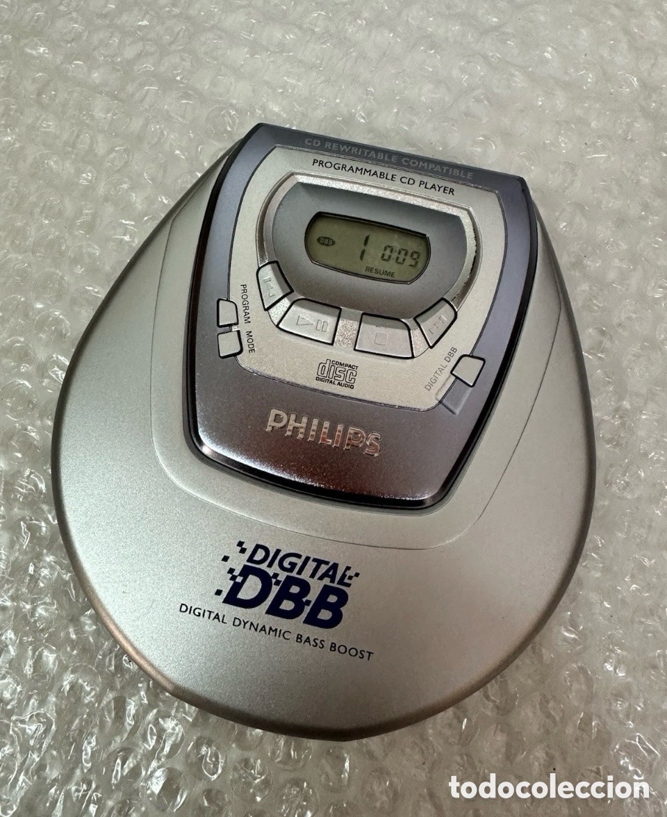 Segunda M&atilde;o: Philips PROGRAMMABLE CD PLAYER Port&aacute;til Digital DBB CLASS 1 LASER PRODUCT
