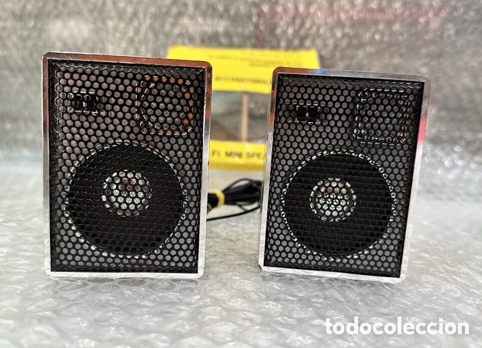 Segunda Mano: Altavoces HI-FI MINI SPEAKERS FOR STEREO RECEIVER & CASSETTE Internacional