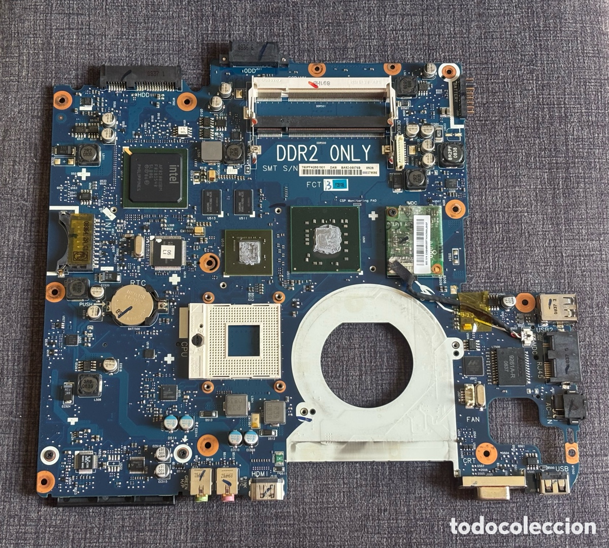 Segunda Mano: Placa Base Samsung R510 LYON-EXT_MAIN_BD BA92-05076B BA92-05076A DDR2 Intel