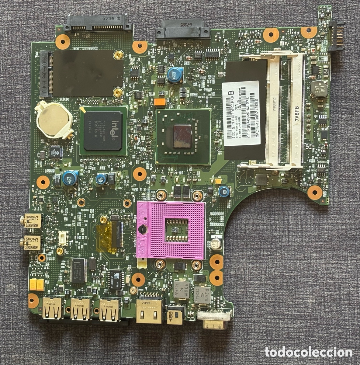 Segunda Mano: Placa Base HP Compaq 6510b 6515b | SPS 456609-001 Intel | Testeada Funciona