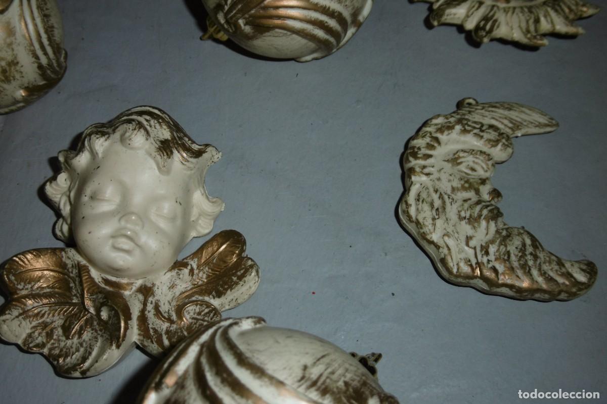 Segunda mano: LOTE DE ADORNOS DE NAVIDAD ROCOCO ANTIGUOS - Foto 7