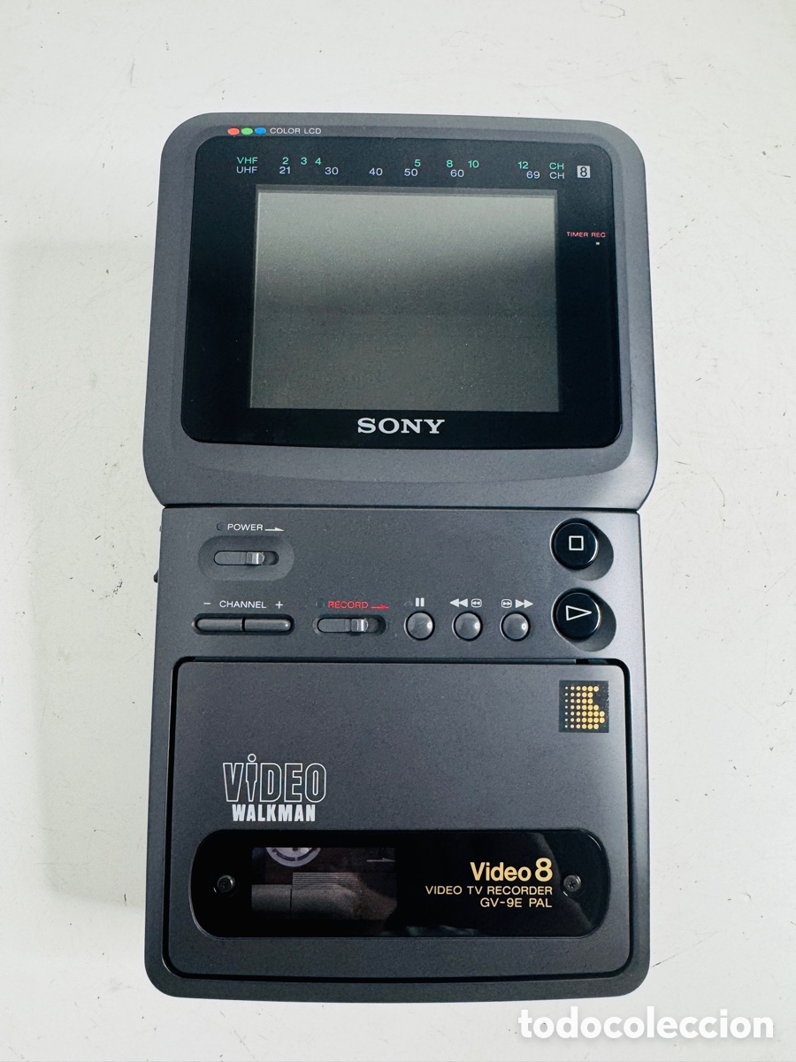 Segunda Mano: Sony GV-9E Video Walkman Video 8 Hi Fi Stereo PAL Sin Comprobar