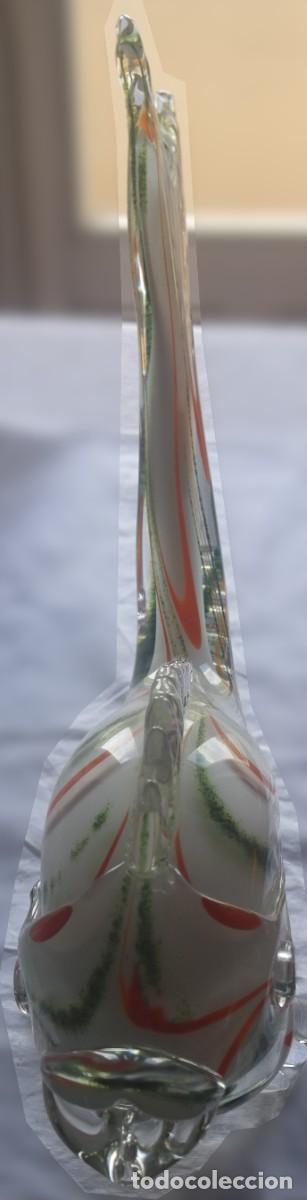 Segunda mano: Pez de cristal soplado vintage 52 cm - Foto 2