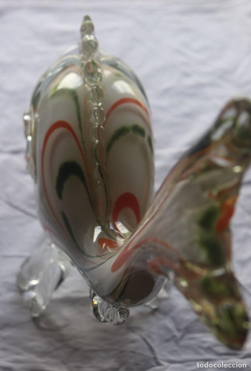 Segunda mano: Pez de cristal soplado vintage 52 cm - Foto 4