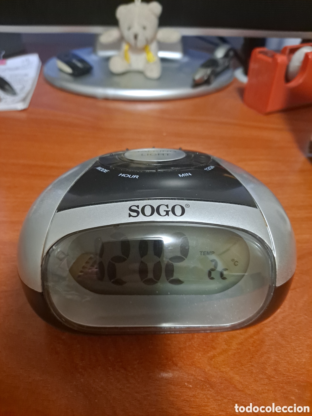 Segunda Mano: Reloj despertador SOGO parlante