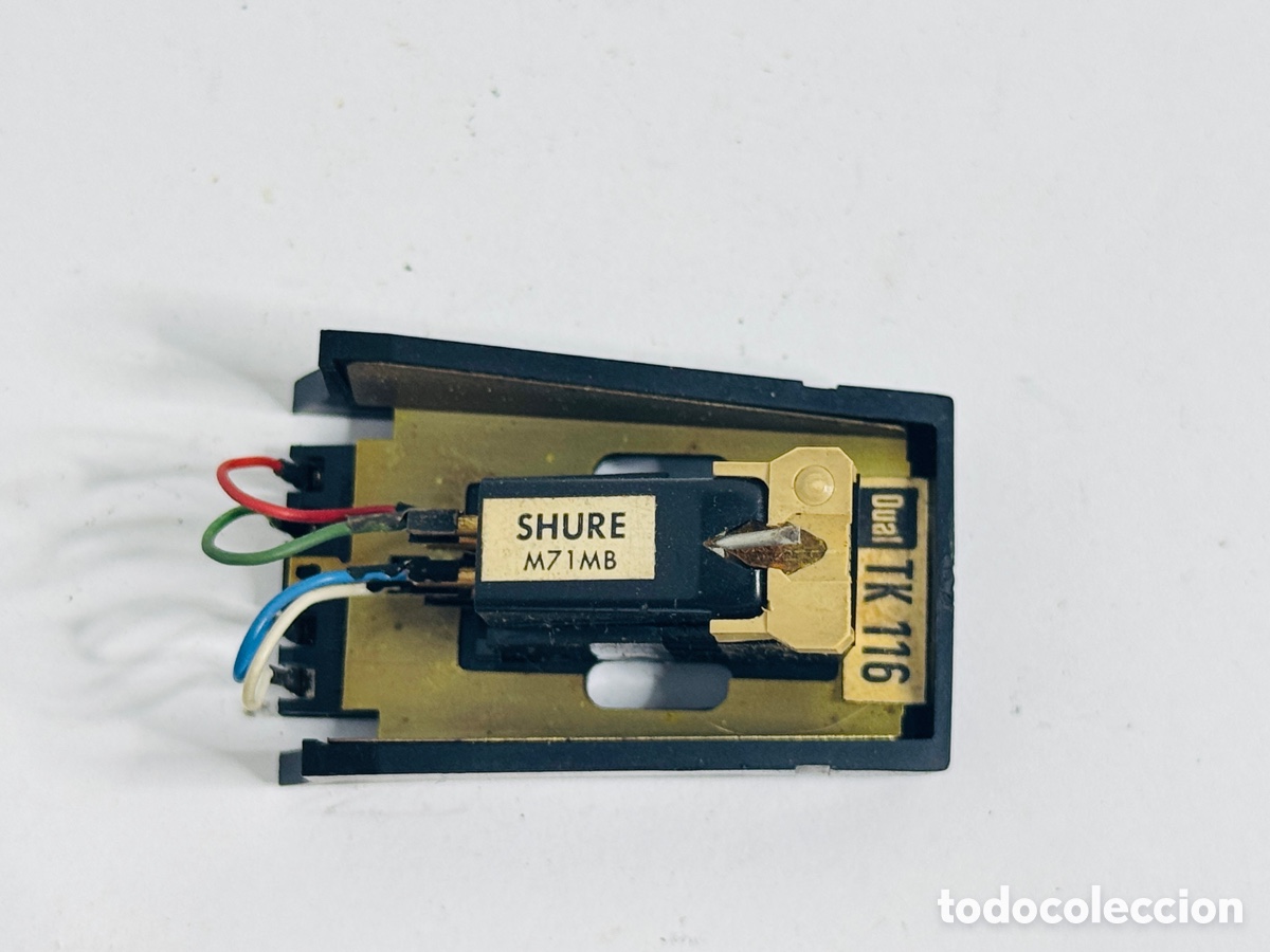 Segunda Mano: Shure M71 MB Cartridge & Headshell Dual TK 116