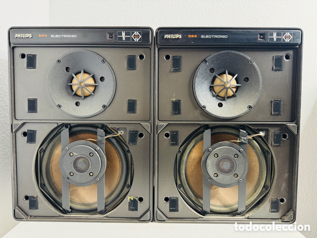 Segunda Mano: Philips 544 Monitor Active Speakers Inusuales Sin Cableado Sin Comprobar