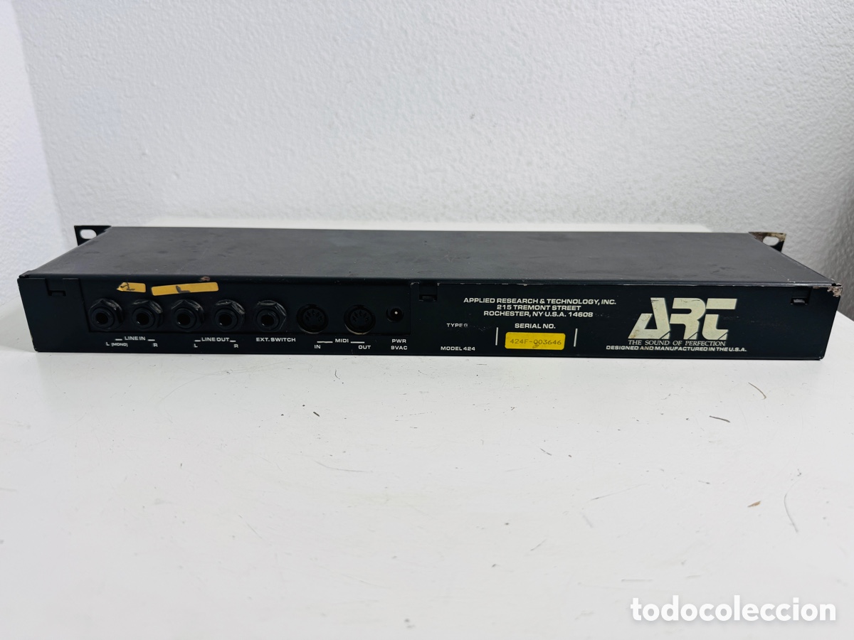 Segunda mano: ART FXR Elite Stereo 2- Channel Multi-Effects Processor - No Power Supply No Tested - Foto 7