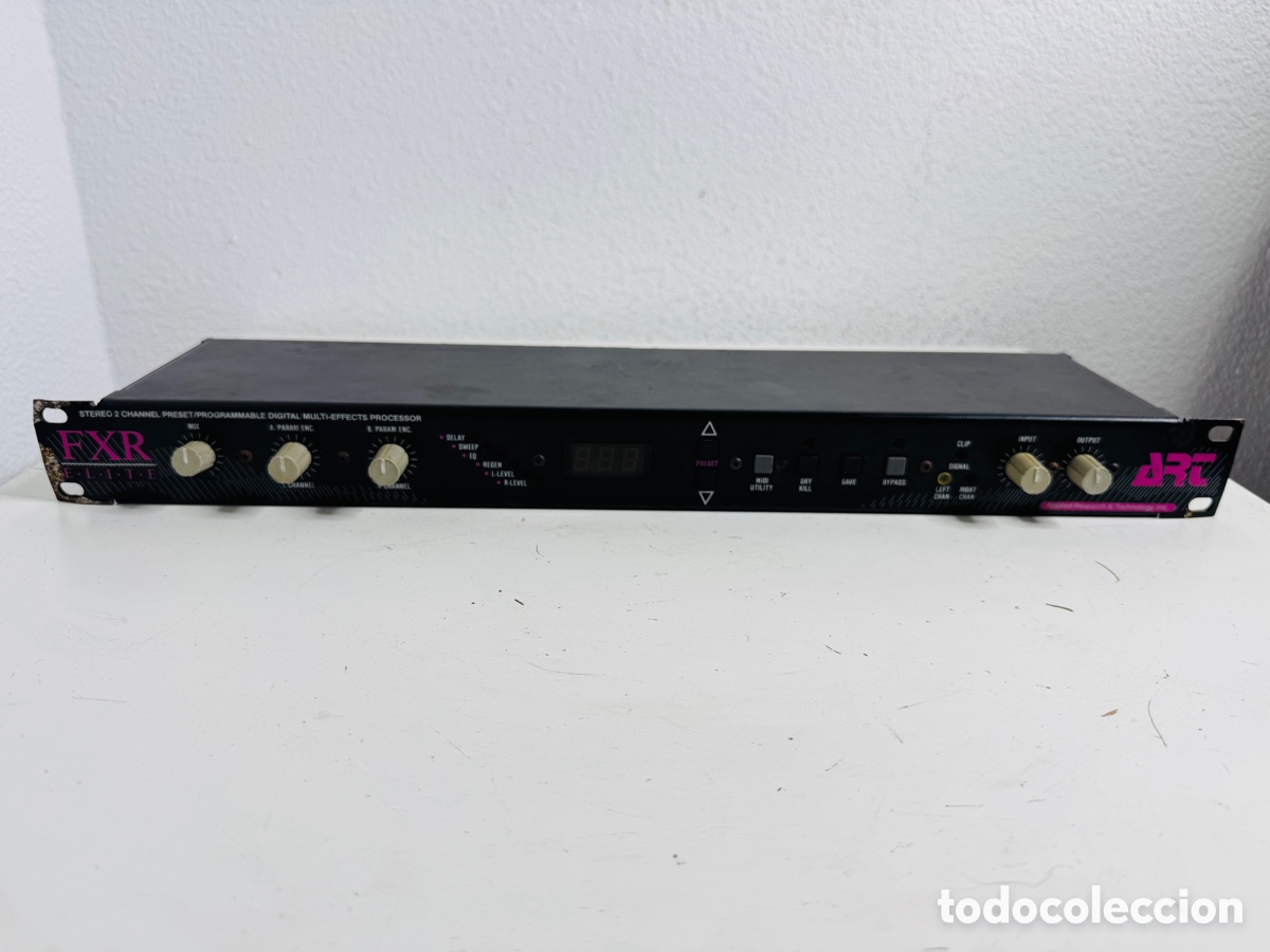 Segunda Mano: ART FXR Elite Stereo 2- Channel Multi-Effects Processor - No Power Supply No Tested