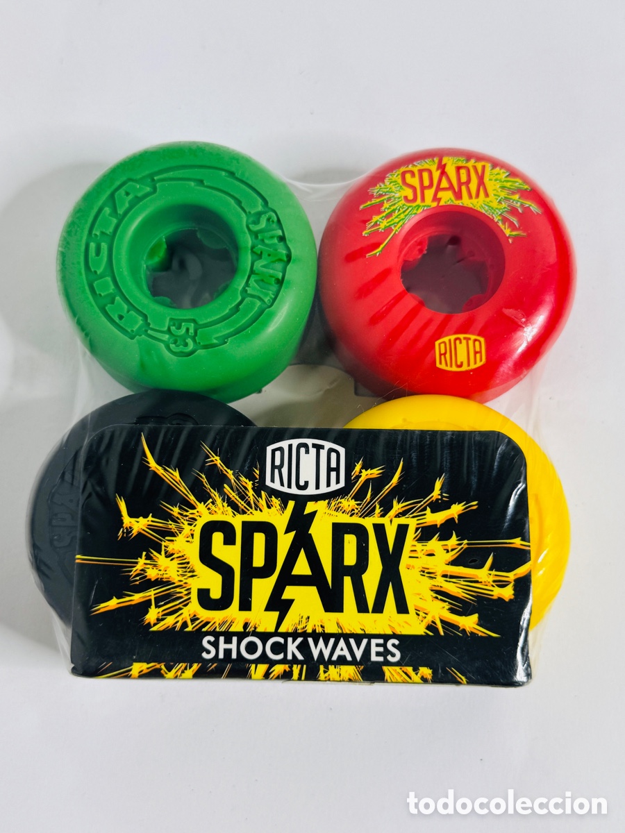 Segunda Mano: ruedas para monopat&iacute;n Ricta Sparx Shockwaves multicolor