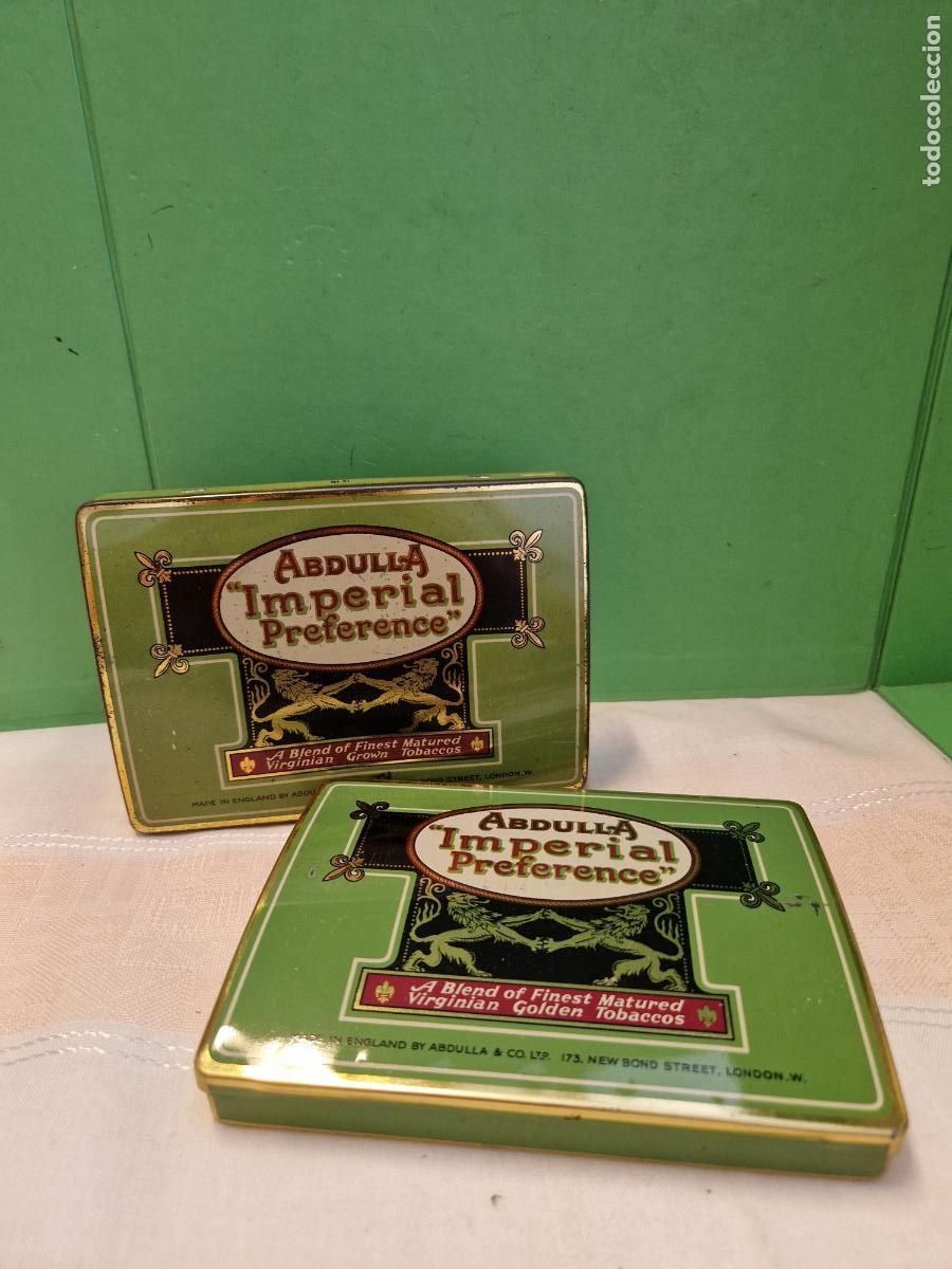 Segunda Mano: 2 BONITAS CAJAS DE COLECCION. ABUILA IMPERIAL PREFERENCE.