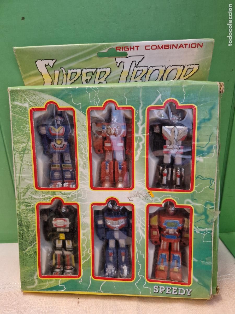 Segunda Mano: BONITOS TRANFORMES PARA NI&Ntilde;OS. JUPER TROOP.