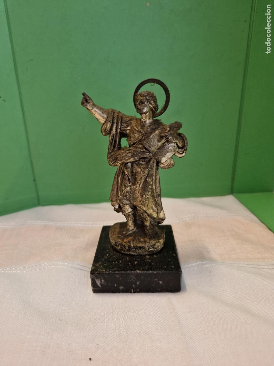 Segunda Mano: BONITA FIGURA RELIGIOSA SAN PANCRASIO.