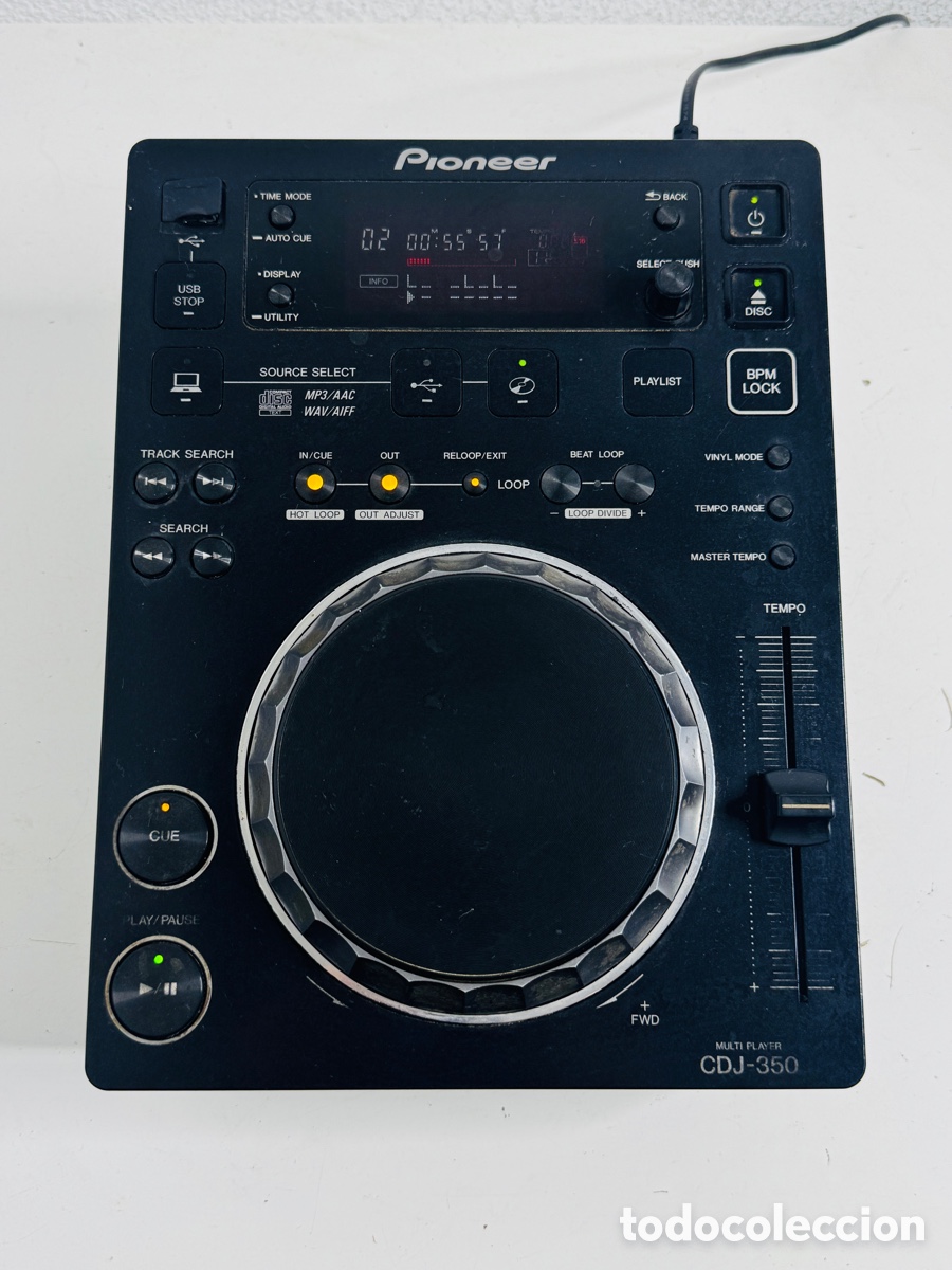 Segunda Mano: Pioneer CDJ-350 Digital DJ USB MP3 CD Player Deck