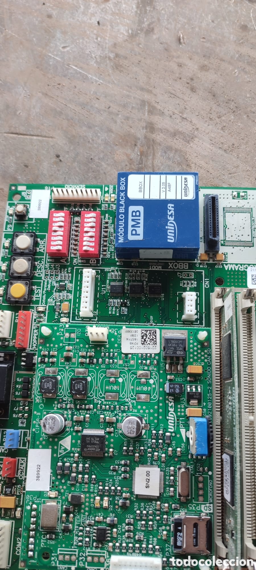 Segunda Mano: Placa base de maquina tragaperras con juego Ocean's Treasure