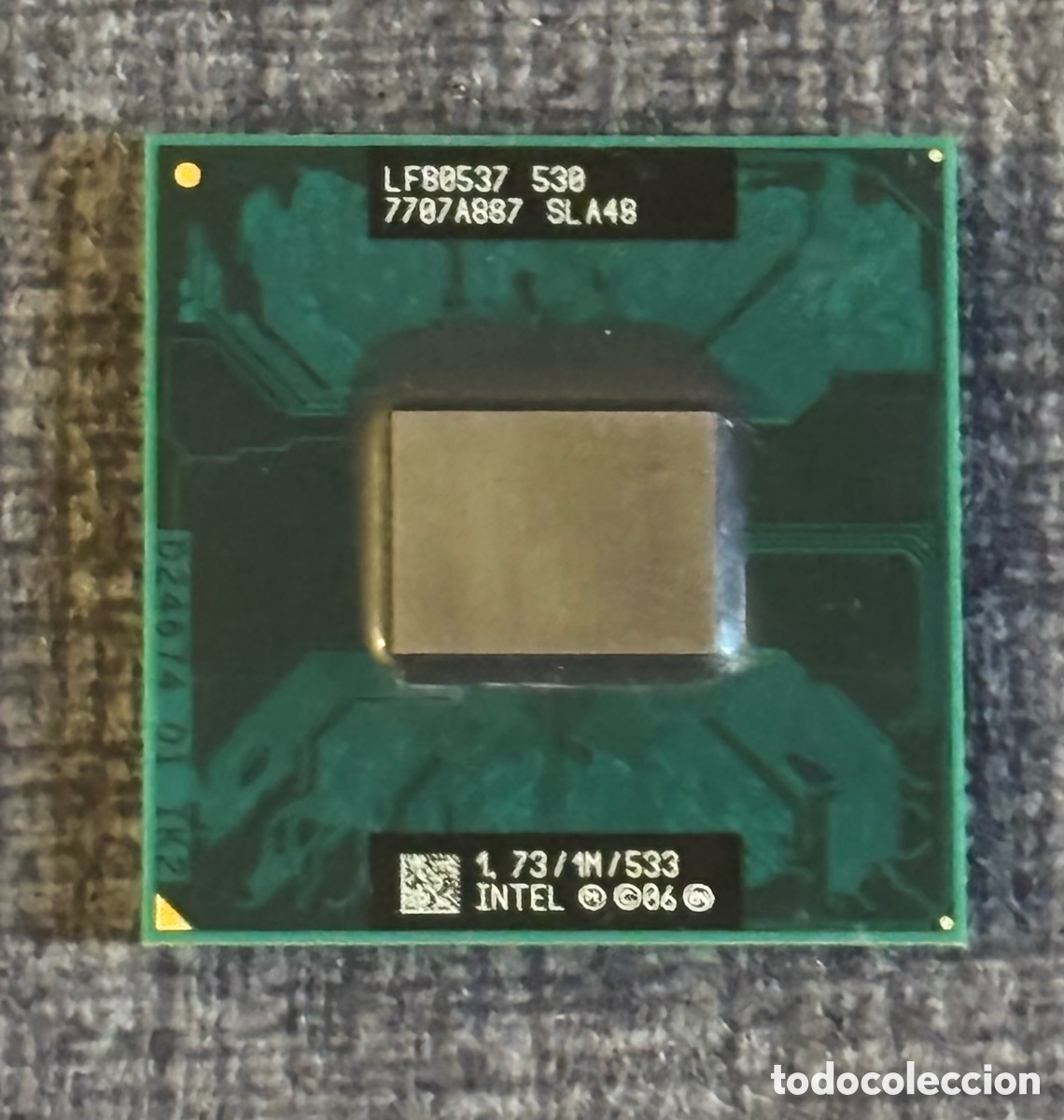 Segunda Mano: Procesador Intel Celeron 530 1.73 GHz 1M 533 MHz Socket P SLA48 LF80537