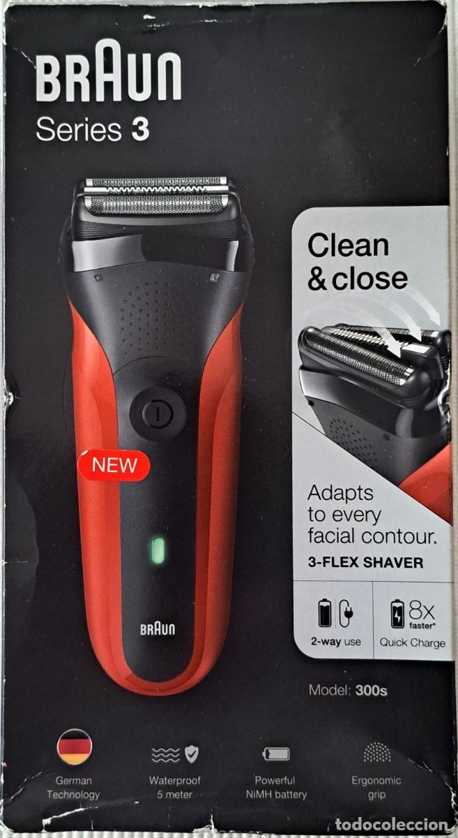 Segunda Mano: MAQUINILLA AFEITADORA BRAUN SERIES 3 300s - COMPLETA, MUY CUIDADA