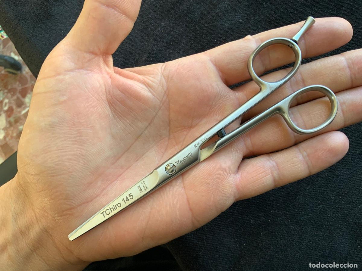 Segunda Mano: Tijeras profesionales para peluqueria tondeo tchiro 145 , solingen, germany.