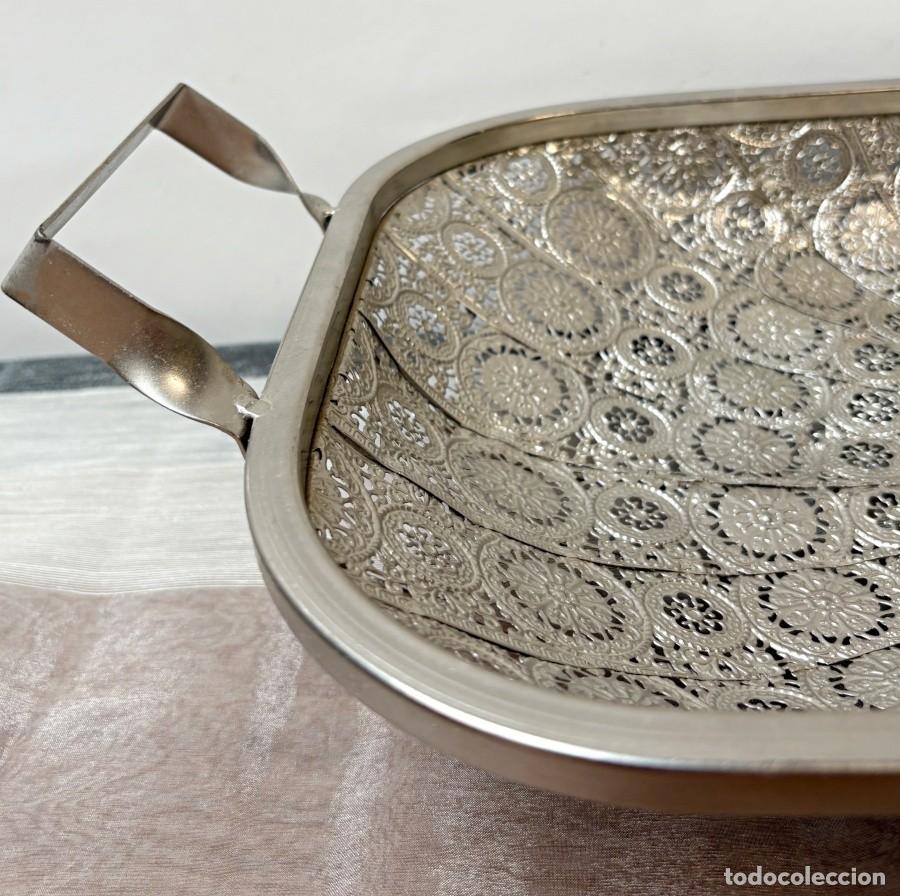 Segunda mano: Bandeja Decorativa de Metal - Foto 5