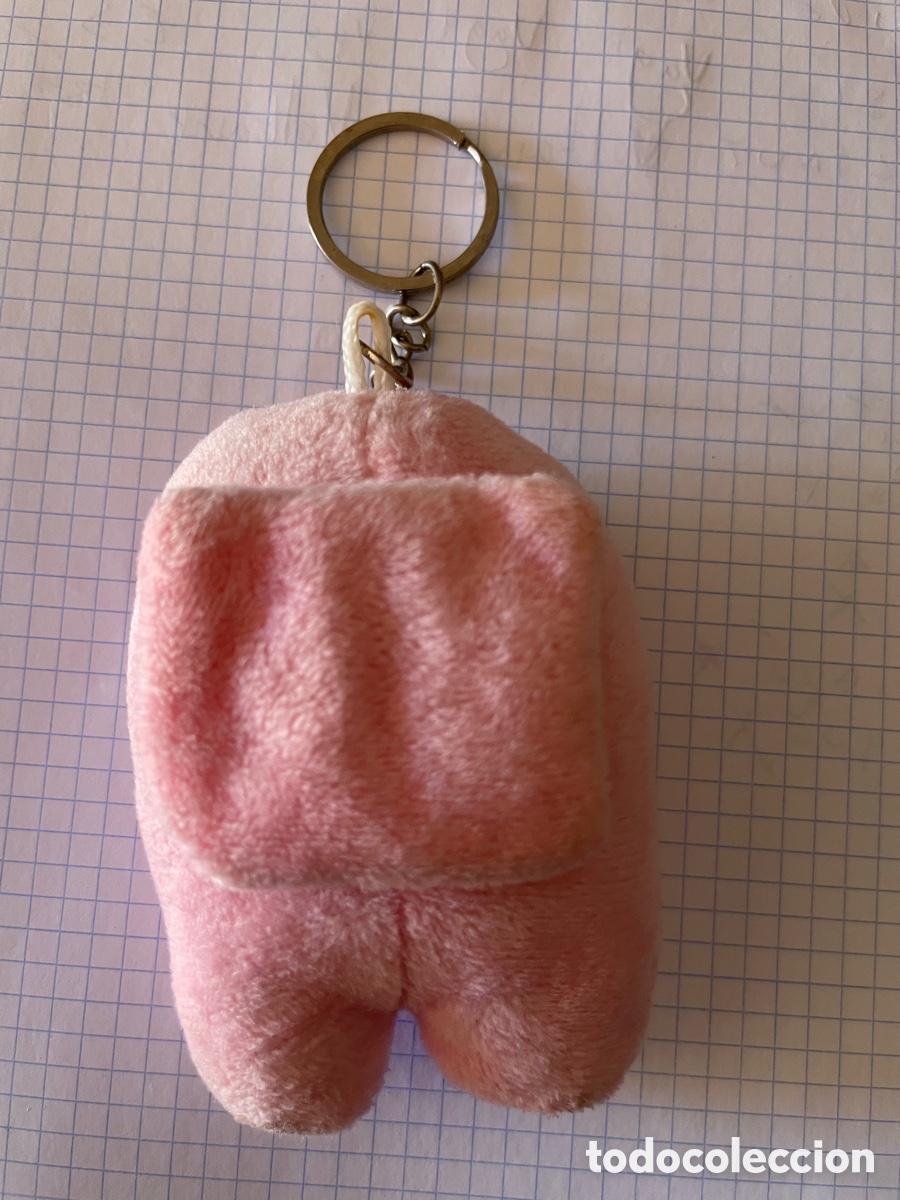 Segunda mano: Llavero de Among Us, rosa - Foto 2