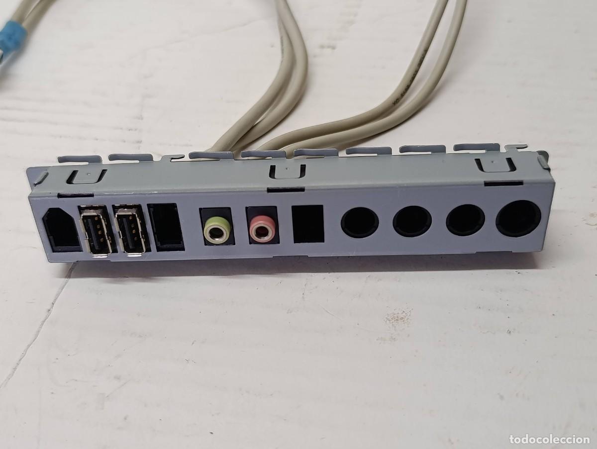 Segunda mano: Puerto trasero para PC salida 2-USB audio y micro - Foto 1